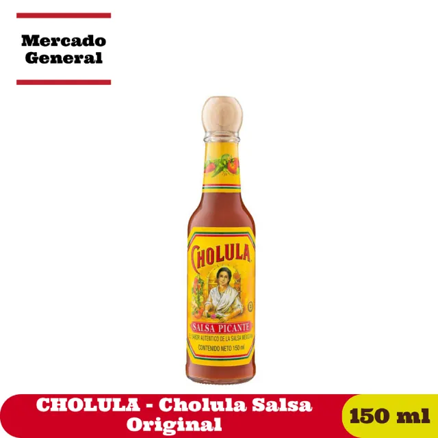 Cholula original hot sauce 142 ml bottle