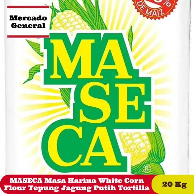 MASECA white corn masa flour 20 kg foodservice sack — wholesale Indonesia